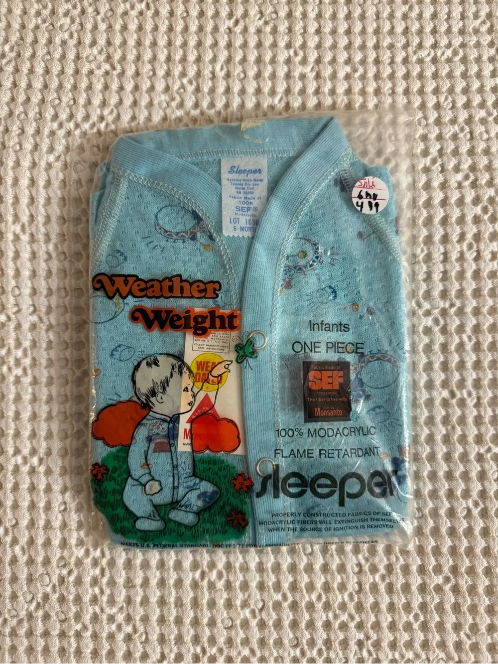 NWT Vintage Baby Sleeper